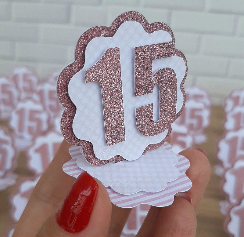 lembrancinha 15 anos moderna