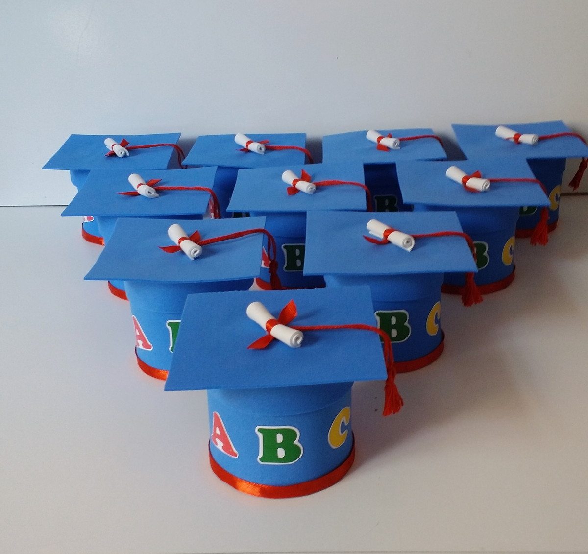 ideias de lembrancinhas de formatura ABC criativas