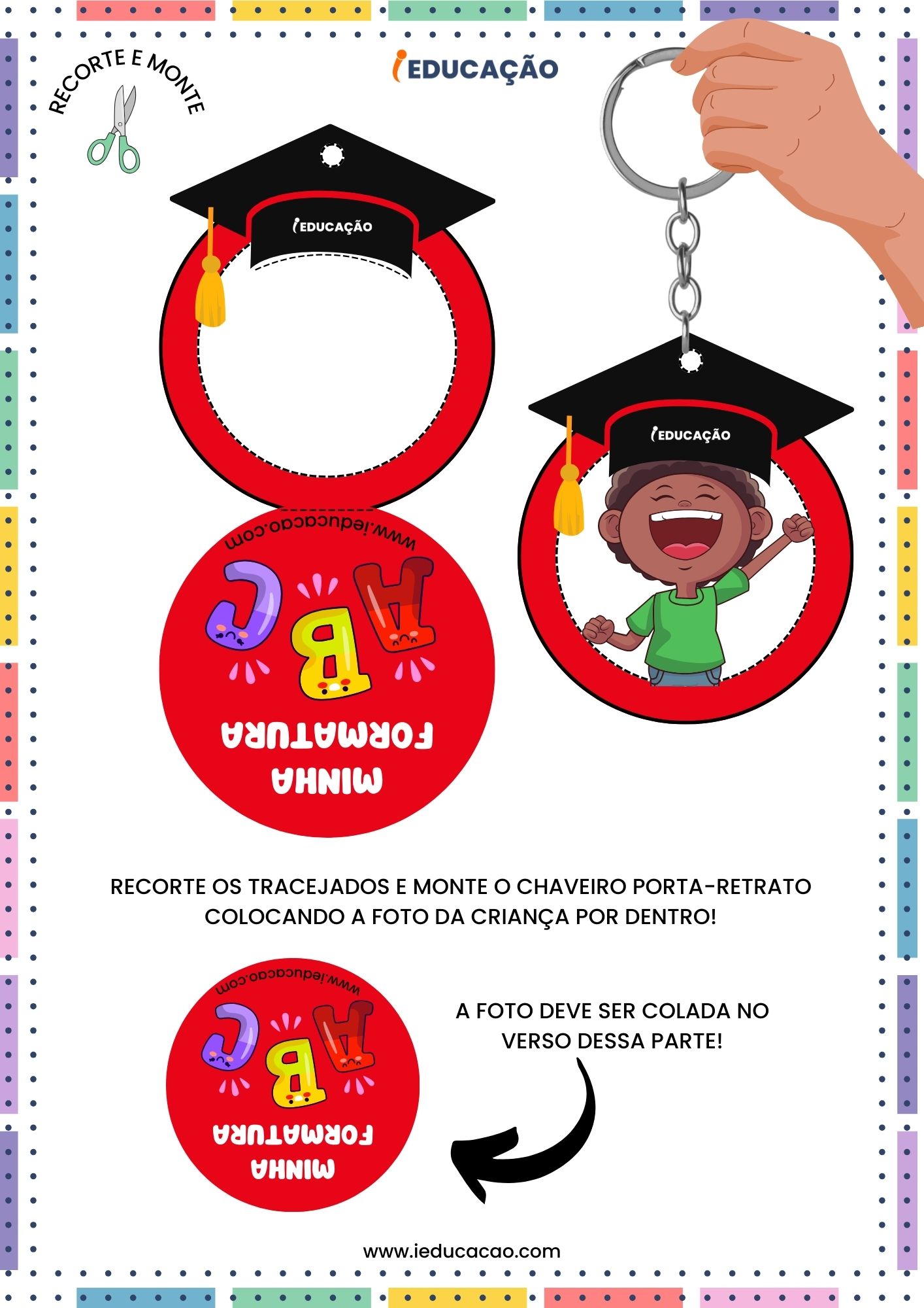 ideias de lembrancinhas de formatura ABC criativas