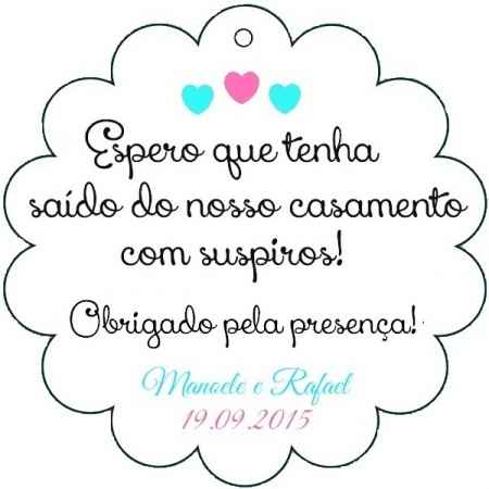 lembrancinha de agradecimento pela presença para imprimir