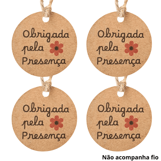 lembrancinha de agradecimento pela presença para imprimir