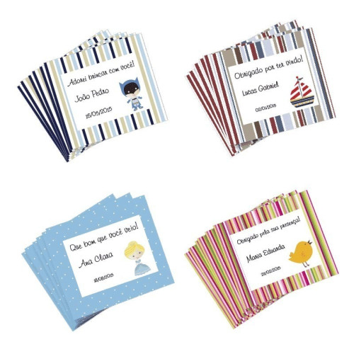 Inspirações de Lembrancinhas de Agradecimento para Aniversário Infantil