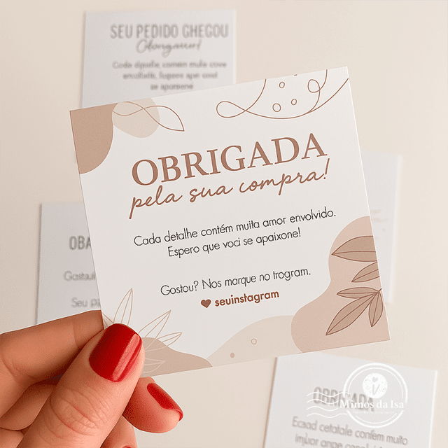 lembrancinha de agradecimento pela presença para imprimir