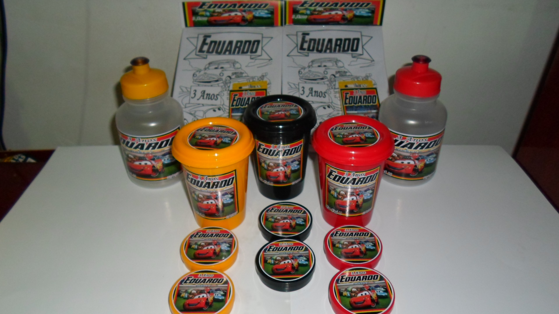 lembrancinha de aniversario dos carros