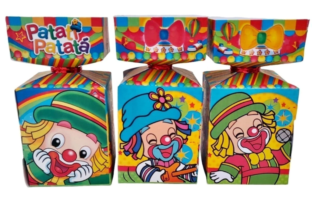 lembrancinha de aniversario patati patata para imprimir