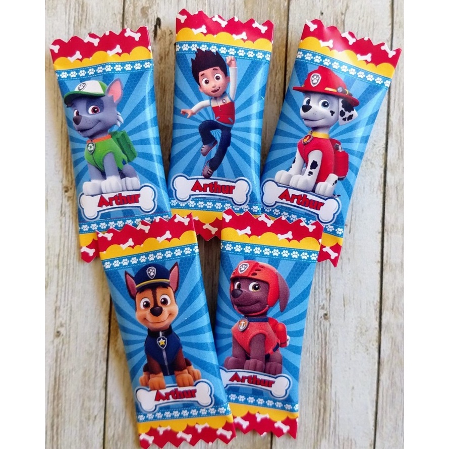 lembrancinha de aniversario patrulha canina