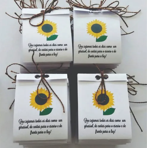 lembrancinha de aniversario tema girassol