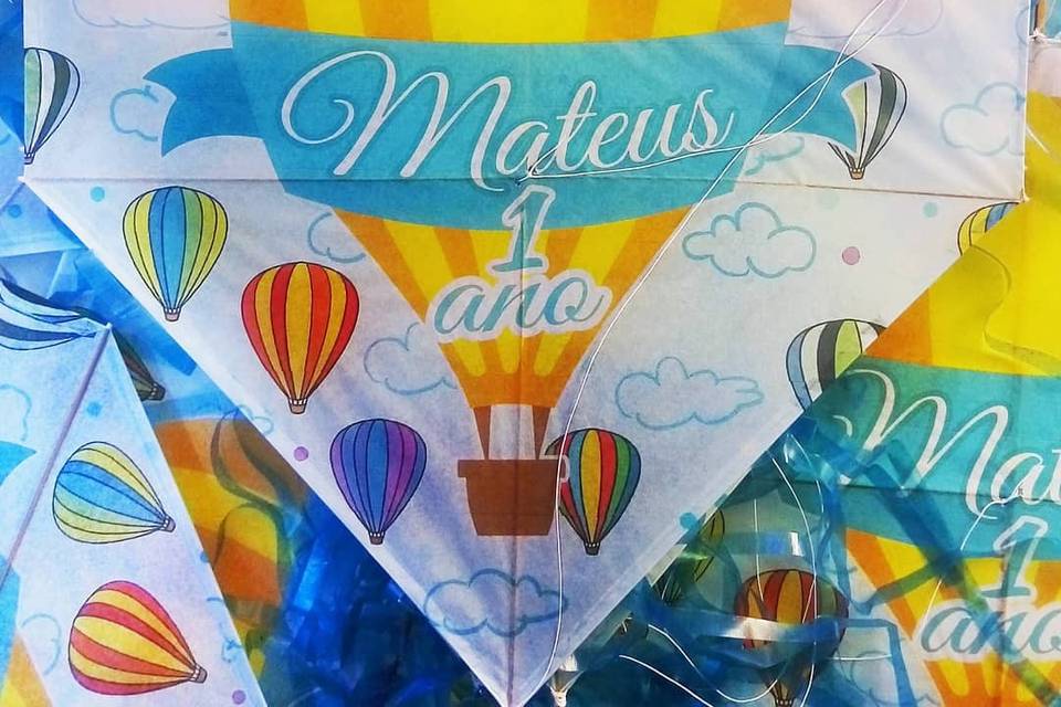 ideias de lembrancinhas de aniversário tema pipa para meninas