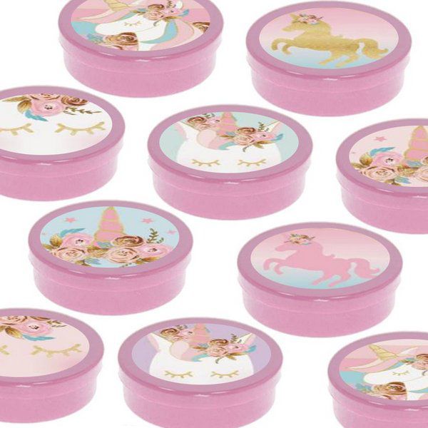 ideias criativas lembrancinha aniversário unicórnio