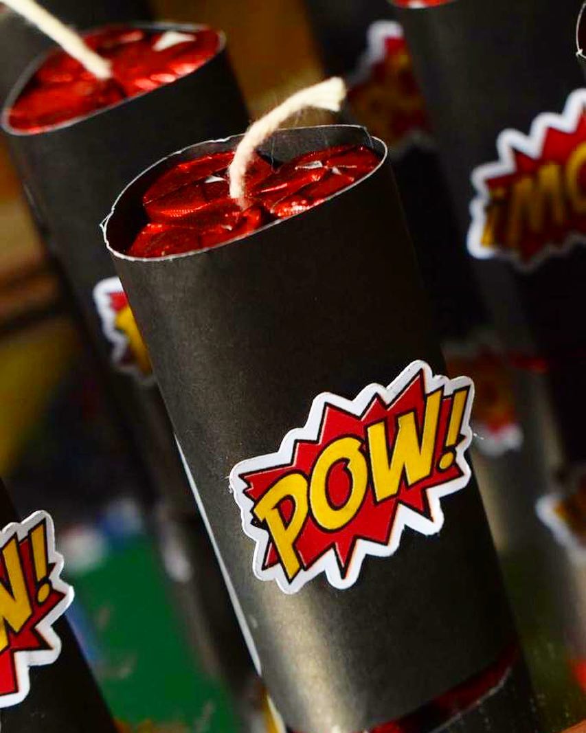 lembrancinha de aniversario vingadores