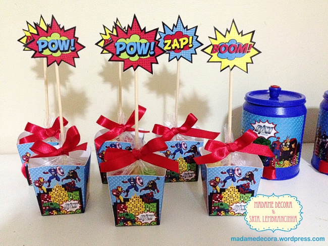 Além da Lembrancinha: Ideias Criativas para Animar a Festa dos Vingadores