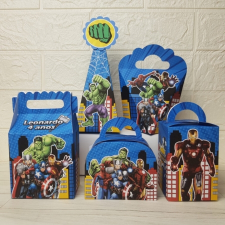 lembrancinha de aniversario vingadores