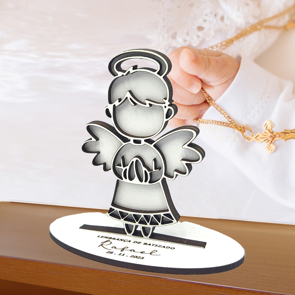 lembrancinha anjinho personalizada