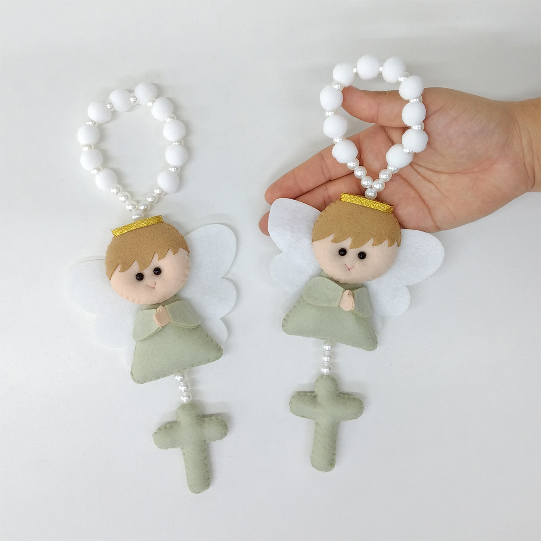 lembrancinha anjinho DIY