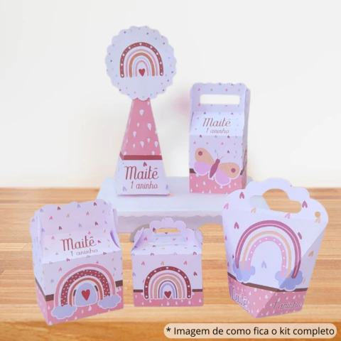 lembrancinha de arco iris