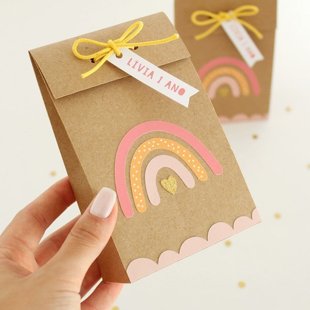 lembrancinha de arco iris