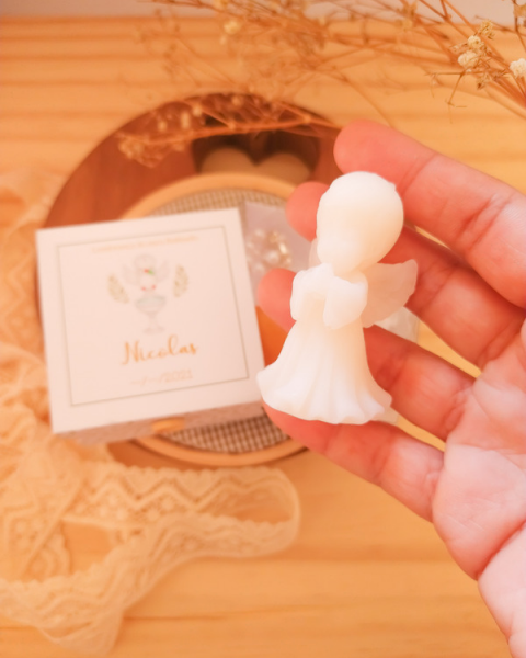 Como Fazer Lembrancinhas de Batizado Anjinho em Biscuit Passo a Passo