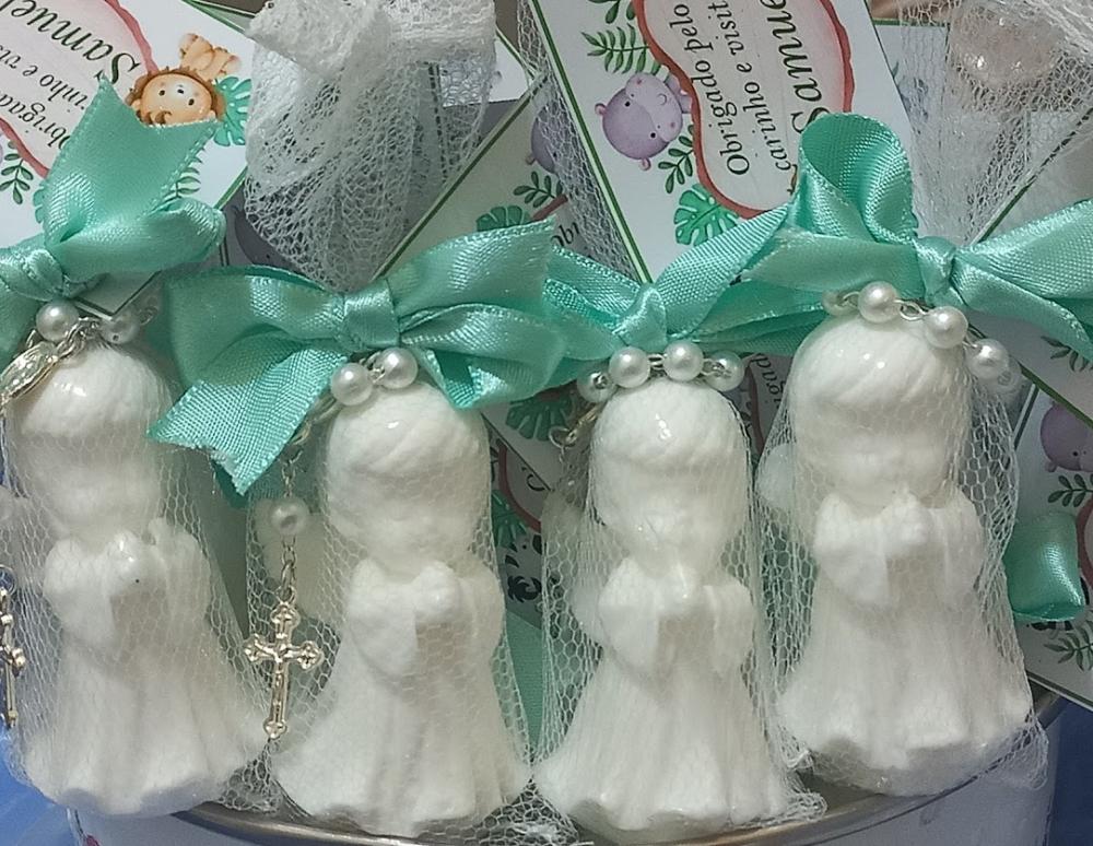 lembrancinha de batizado anjinho