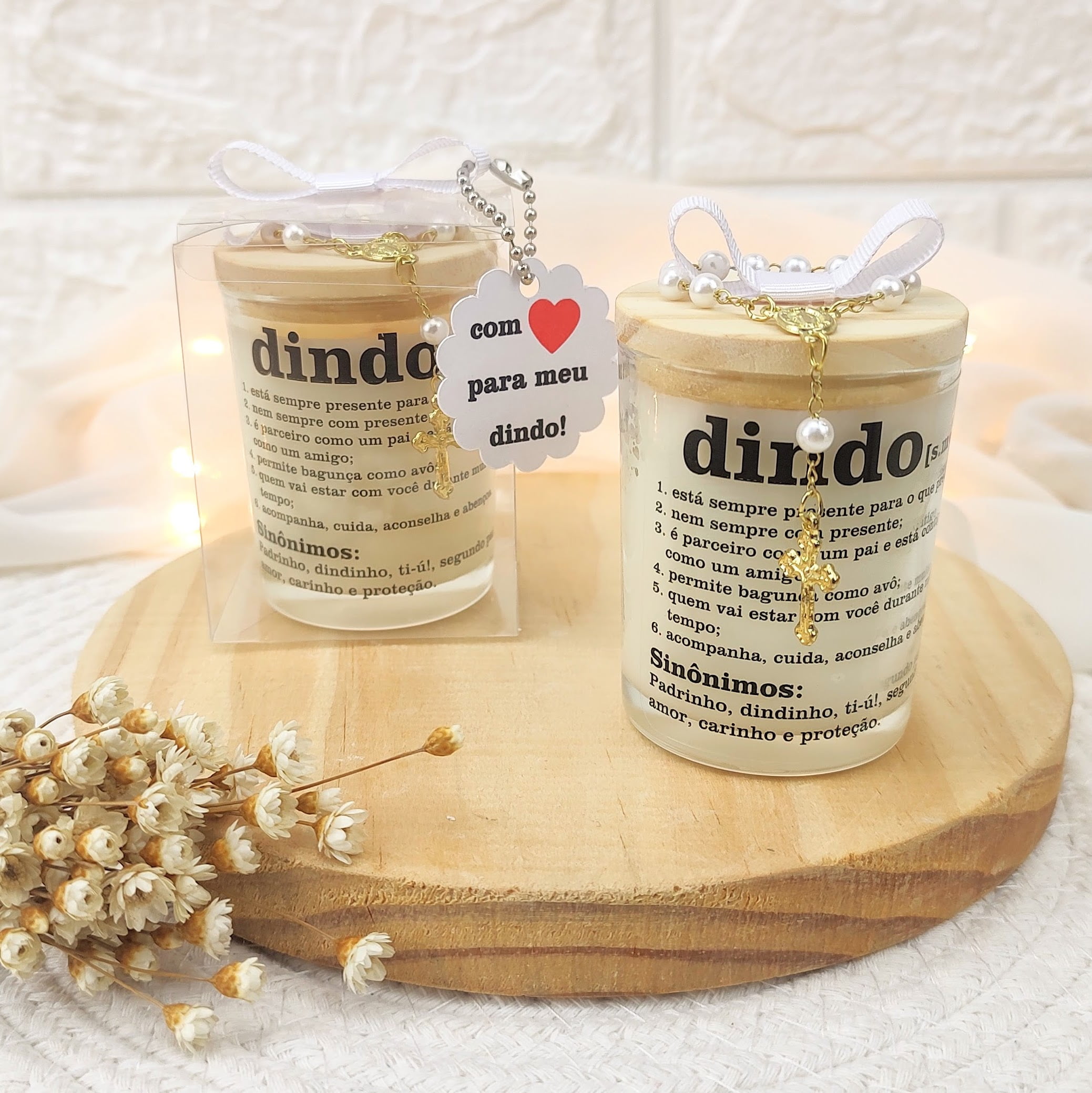 lembrancinha de batizado para padrinhos