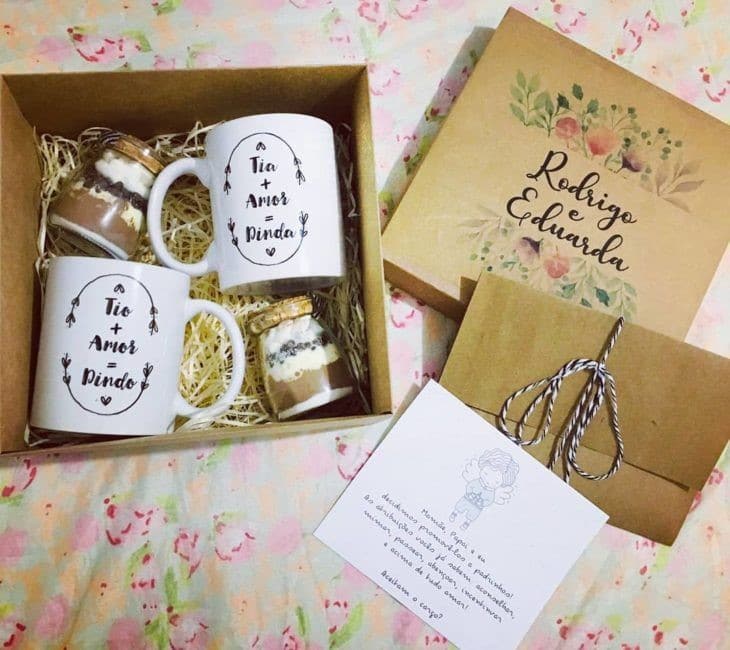 lembrancinha de batizado para padrinhos