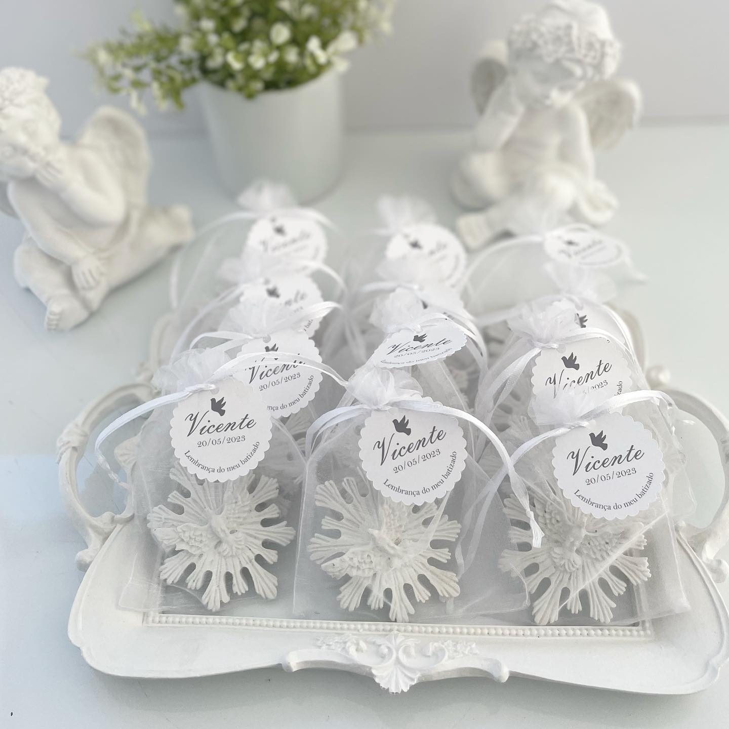 lembrancinha de batizado simples
