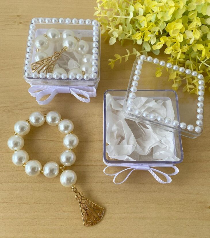 lembrancinha batizado anjinho vs mini terço