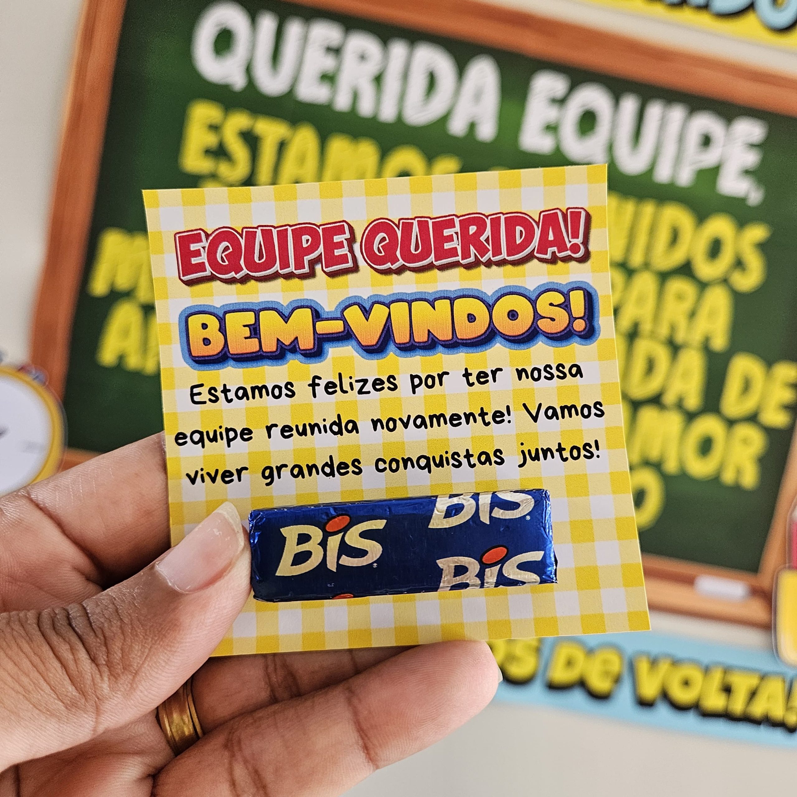 gifts de boas vindas para funcionários
