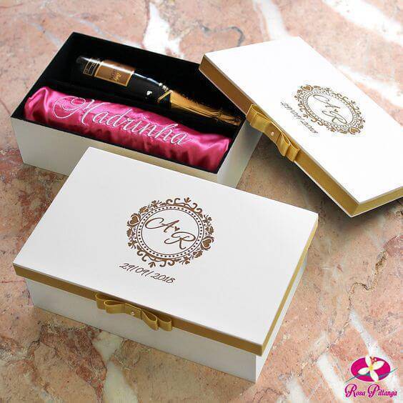 lembrancinha de casamento caixinha de mdf