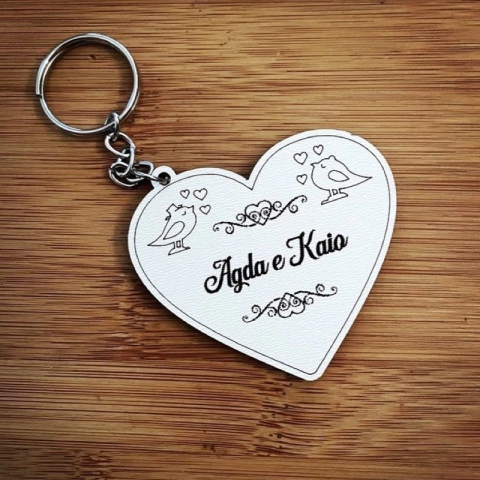 lembrancinha de casamento chaveiro