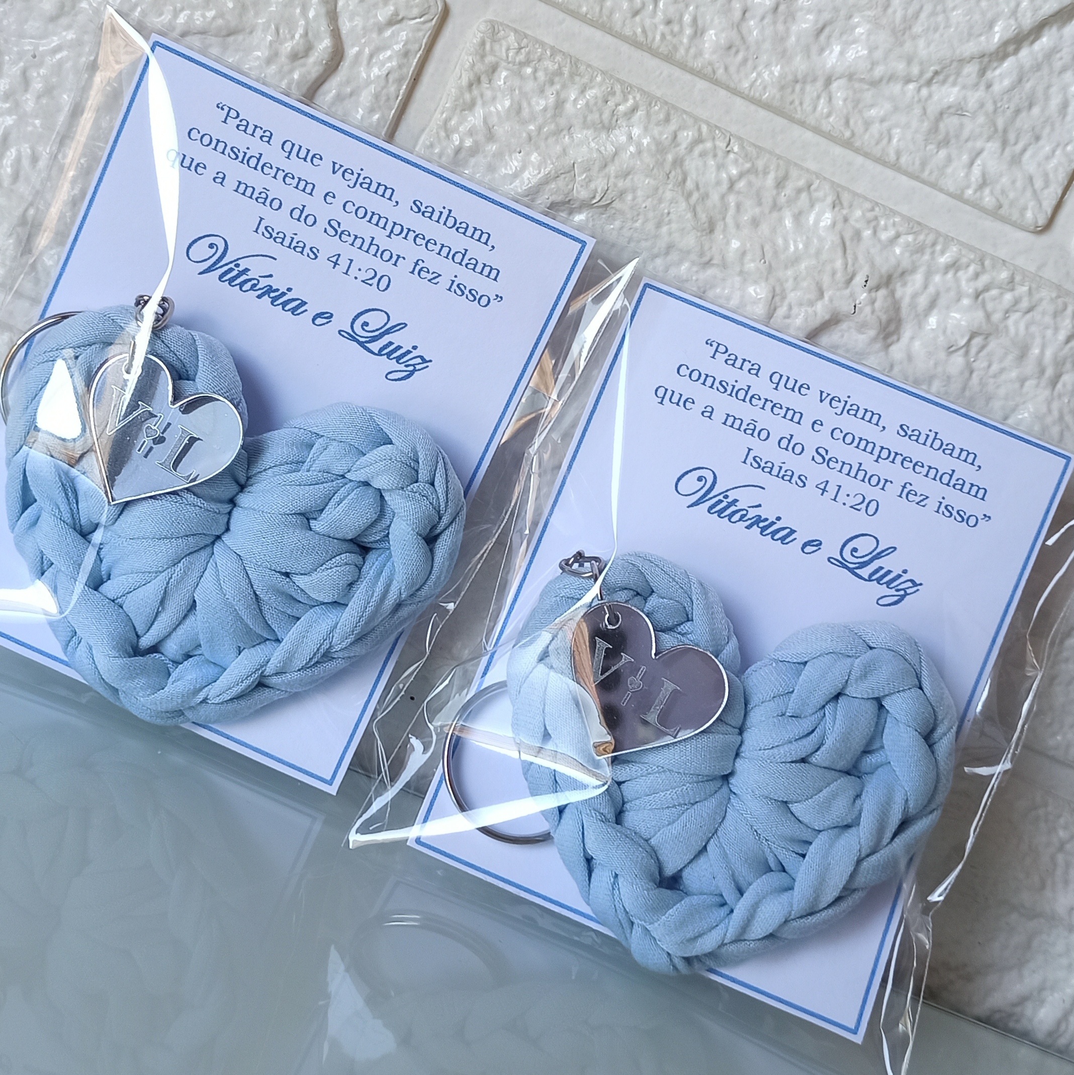 lembrancinha de casamento chaveiro