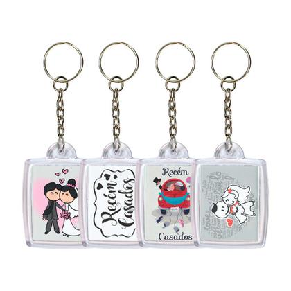 lembrancinha de casamento chaveiro