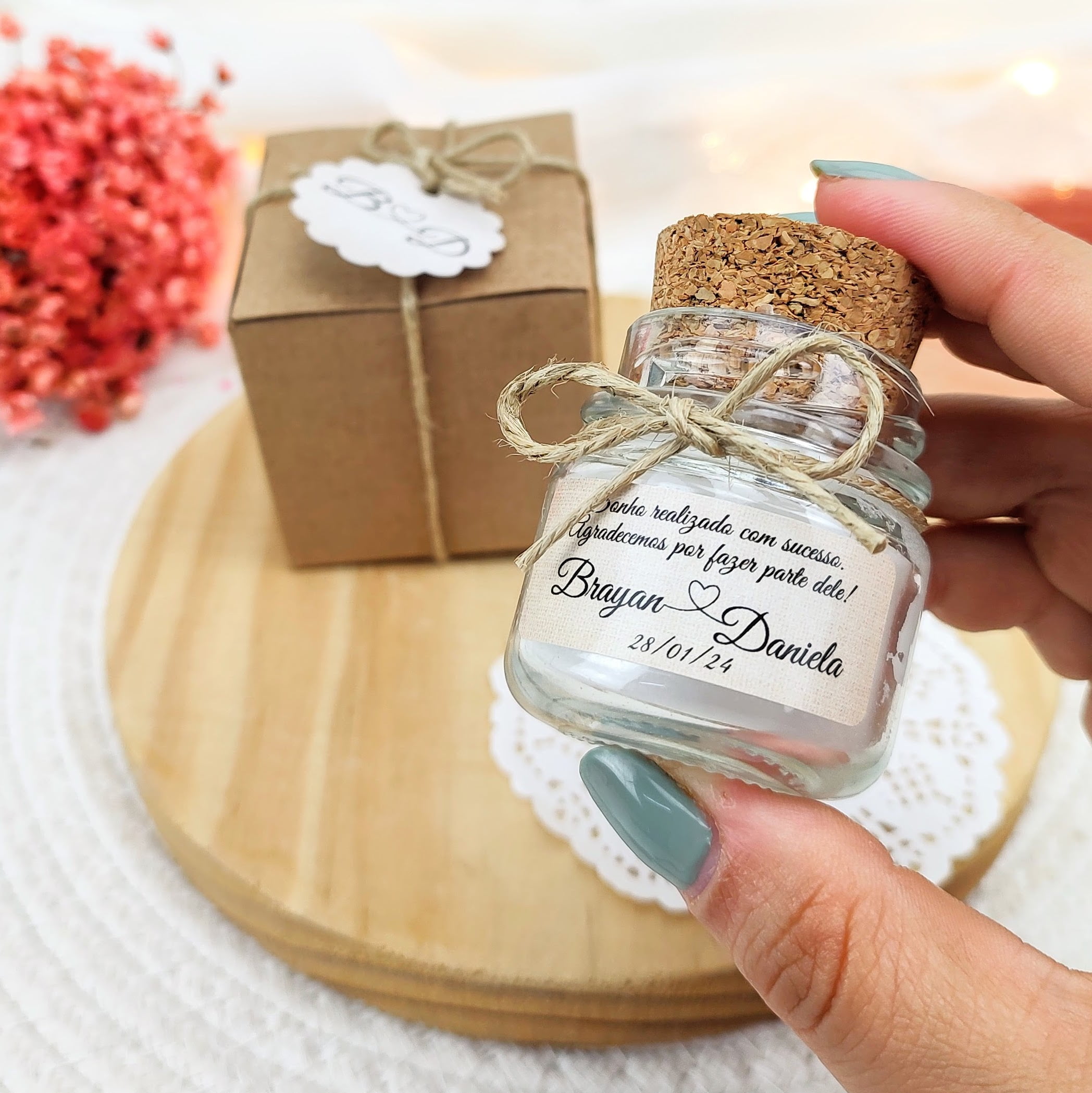 lembrancinha de casamento simples