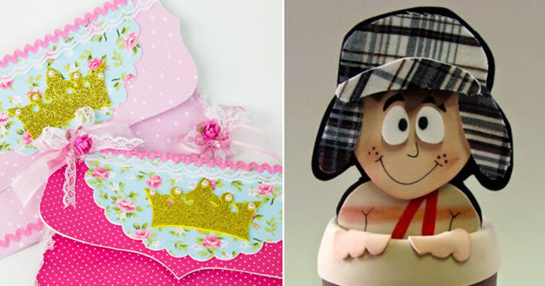 Moldes Gratuitos de Lembrancinhas de EVA para Cada Ocasião