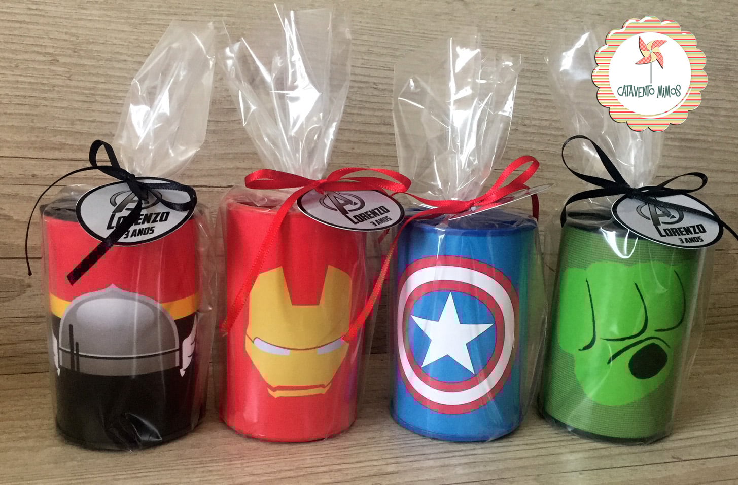 lembrancinha de eva os vingadores