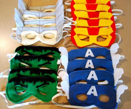 lembrancinha de eva os vingadores