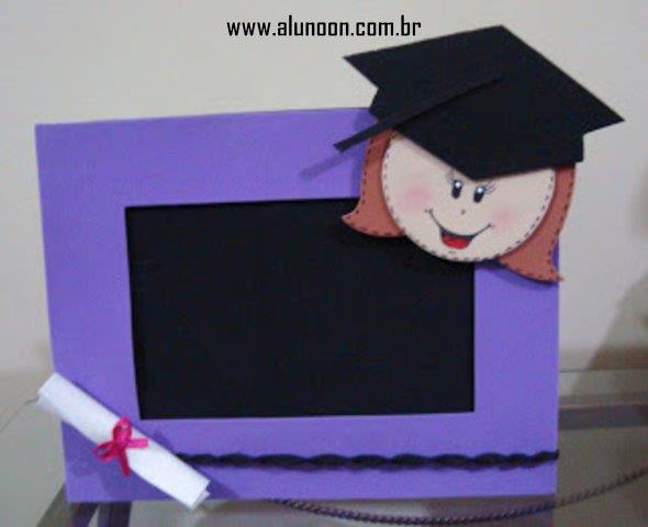 lembrancinha de eva para formatura