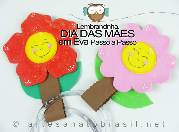 lembrancinha de eva para o dia das mães
