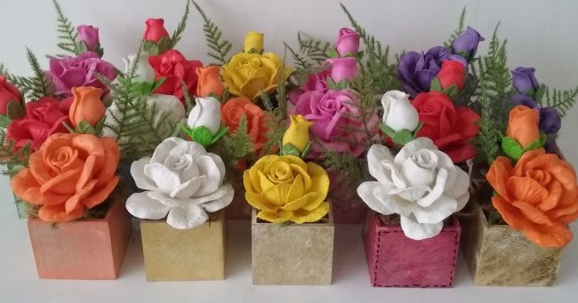 lembrancinha de flor