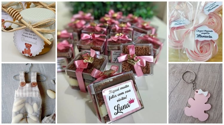 lembrancinha maternidade barata e bonita
