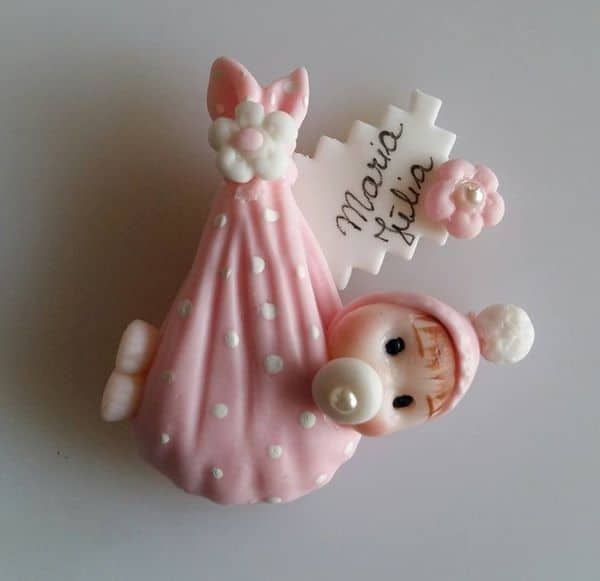 DIY: Faça Você Mesma Lembrancinhas de Biscuit Simples para Maternidade