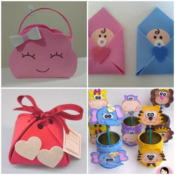 como fazer chaveiro de ursinho em EVA para maternidade