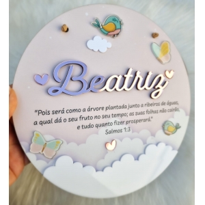 lembrancinha maternidade passarinho rústico