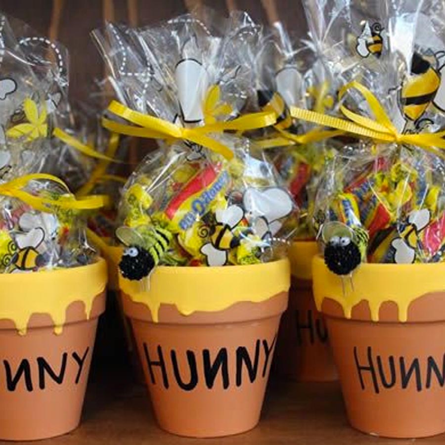 lembrancinha de mesa da abelhinha