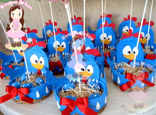 lembrancinha galinha pintadinha eva ou feltro qual melhor