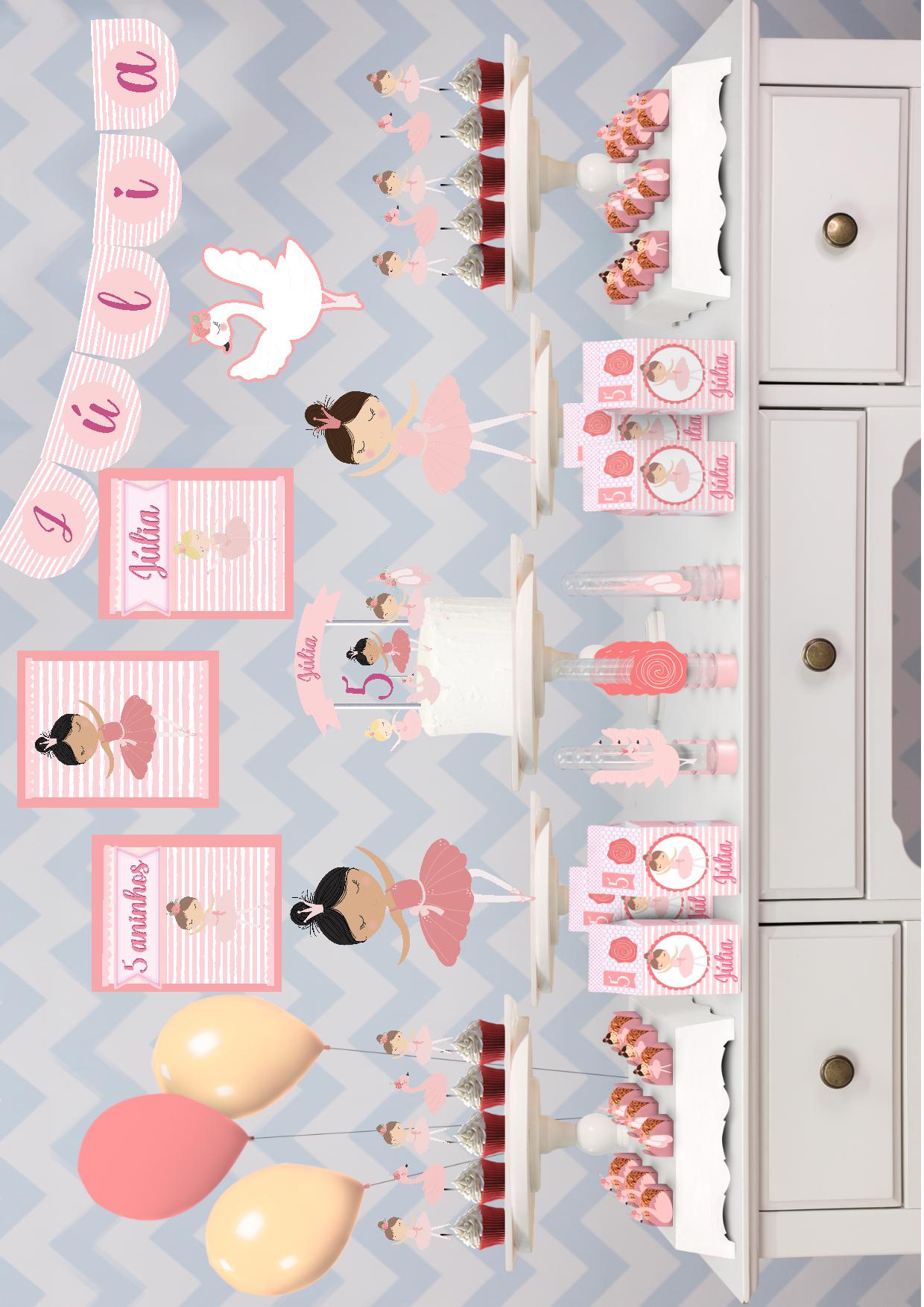 lembrancinha de mesa bailarina de biscuit vs MDF qual a melhor