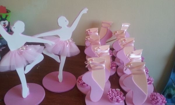 quanto custa lembrancinha de mesa bailarina personalizada