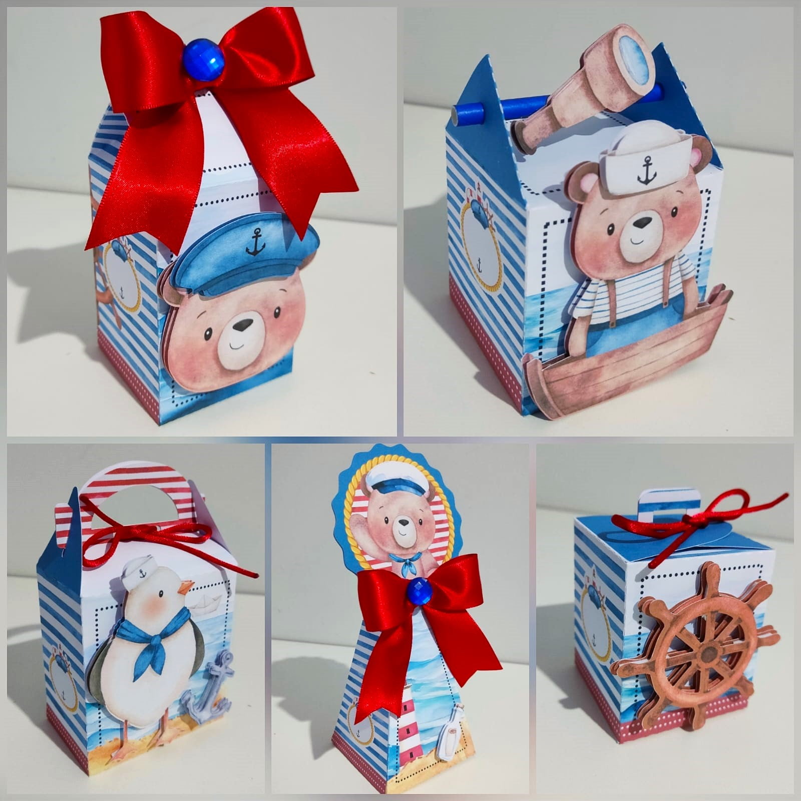 lembrancinha de mesa do marinheiro