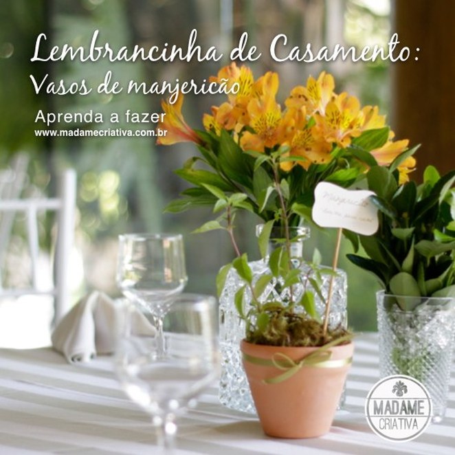centro de mesa lembrancinha casamento