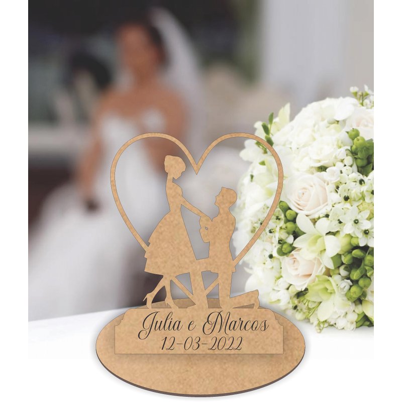 lembrancinha de mesa para casamento personalizada