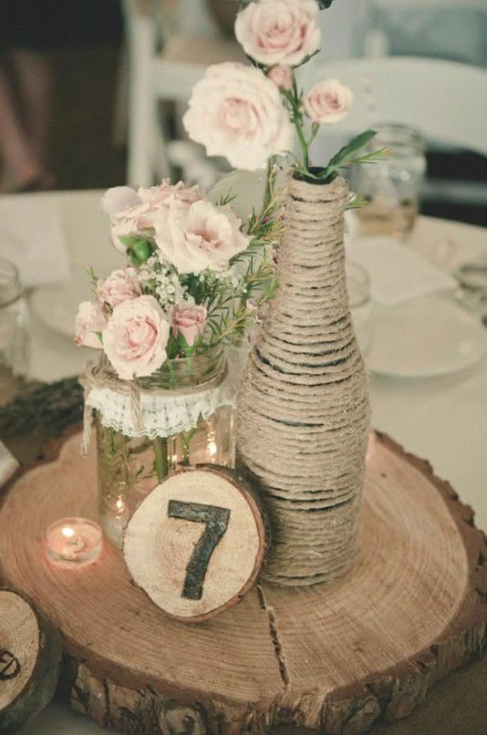 ideias inspiradoras de lembrancinhas de mesa para casamento simples